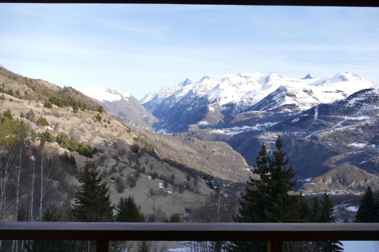 Studio Coin Montagne A Auris En Oisans Avec Vue Magnifique Dış mekan fotoğraf