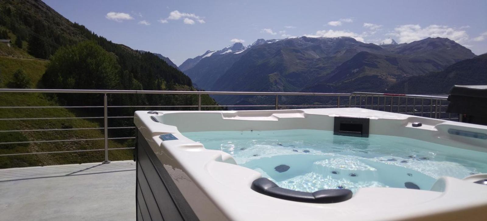 Studio Coin Montagne A Auris En Oisans Avec Vue Magnifique Dış mekan fotoğraf
