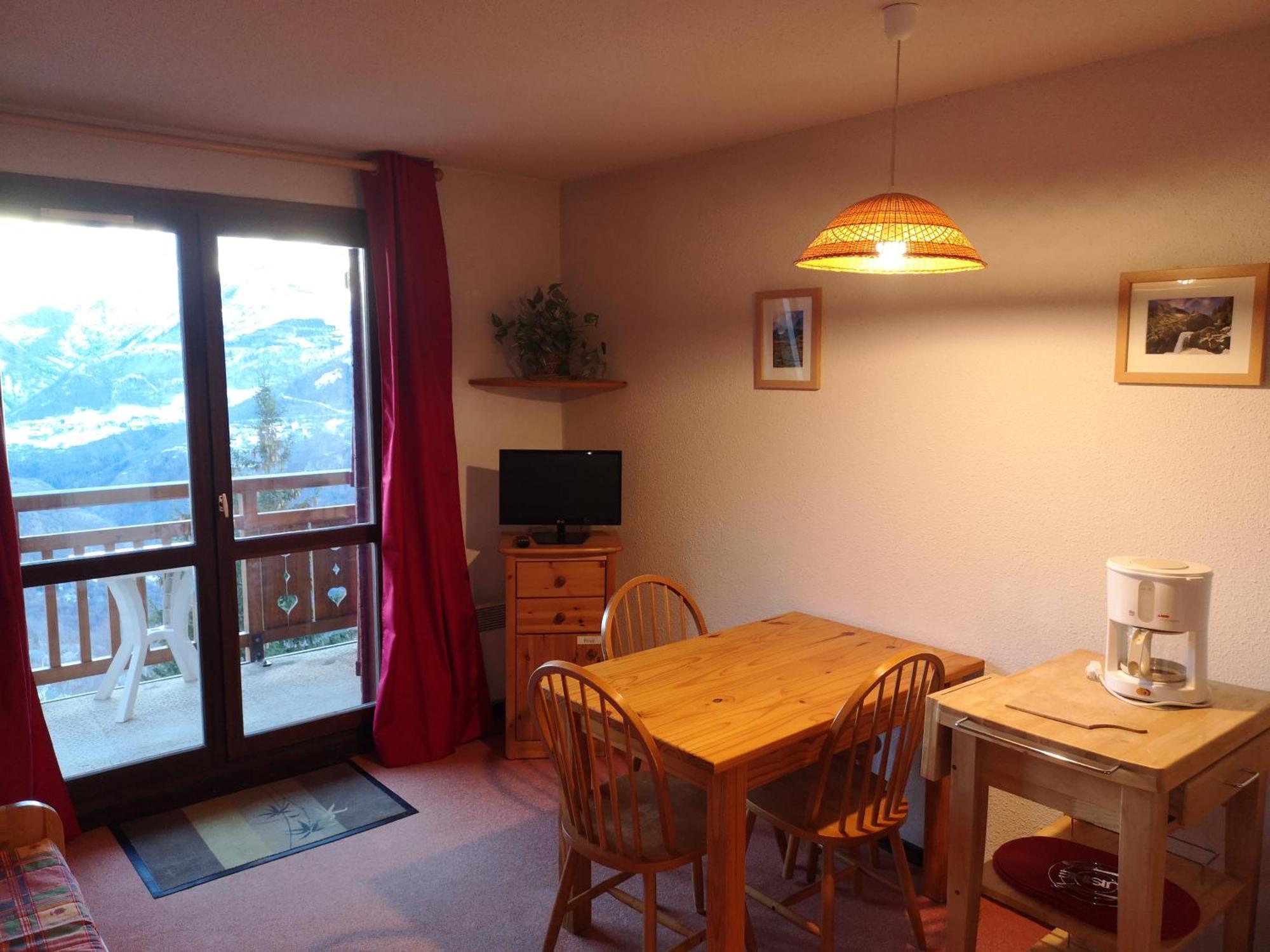 Studio Coin Montagne A Auris En Oisans Avec Vue Magnifique Dış mekan fotoğraf